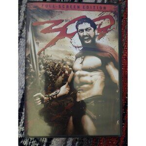 300 - Full-Screen DVD Movie Action Historical